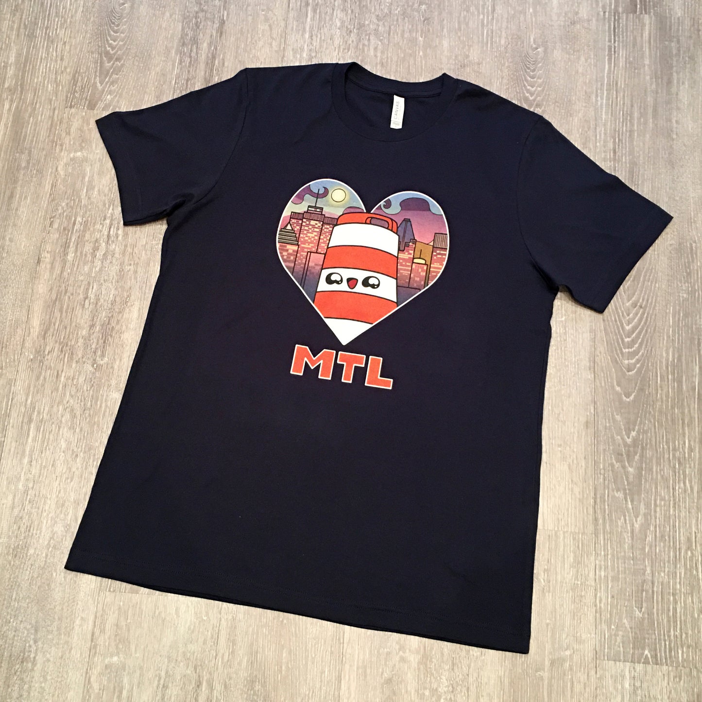 T-Shirt Ponto loves Montreal
