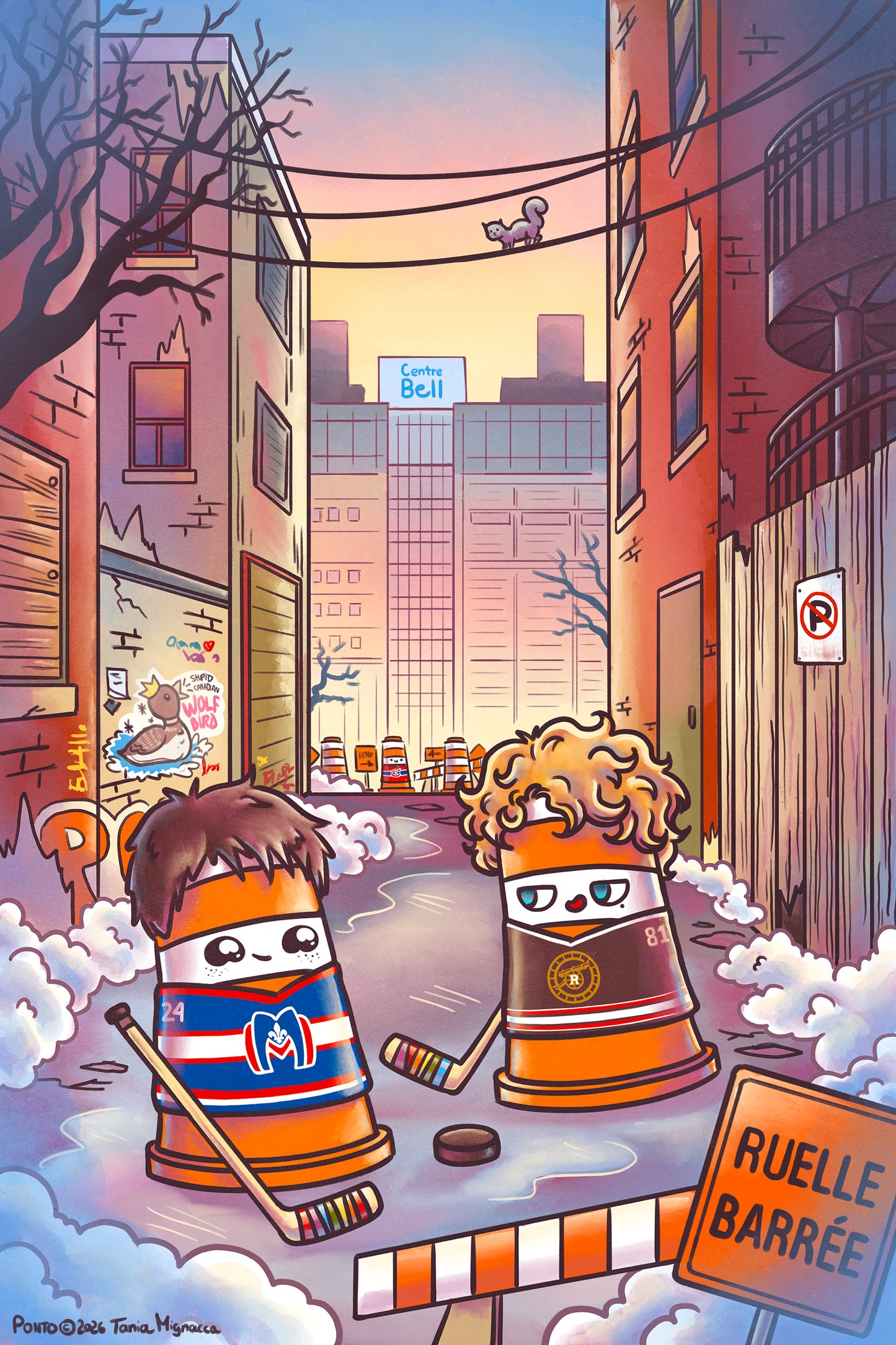 Ponto x Hollanov 9x12 Print