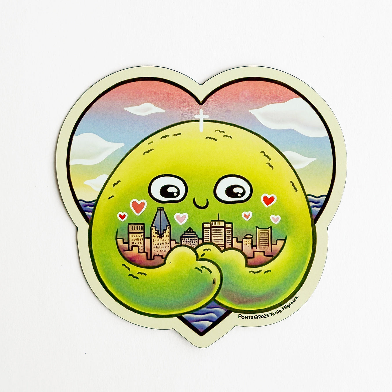 Mont-Royal Hug Magnet