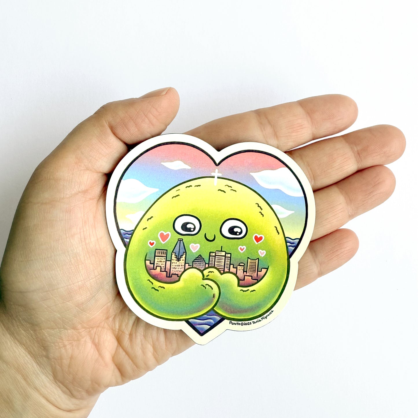 Mont-Royal Hug Magnet