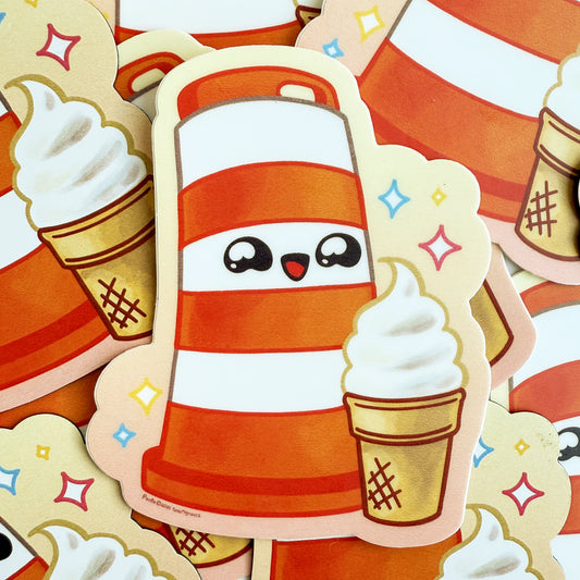 Soft Serve Ponto Sticker