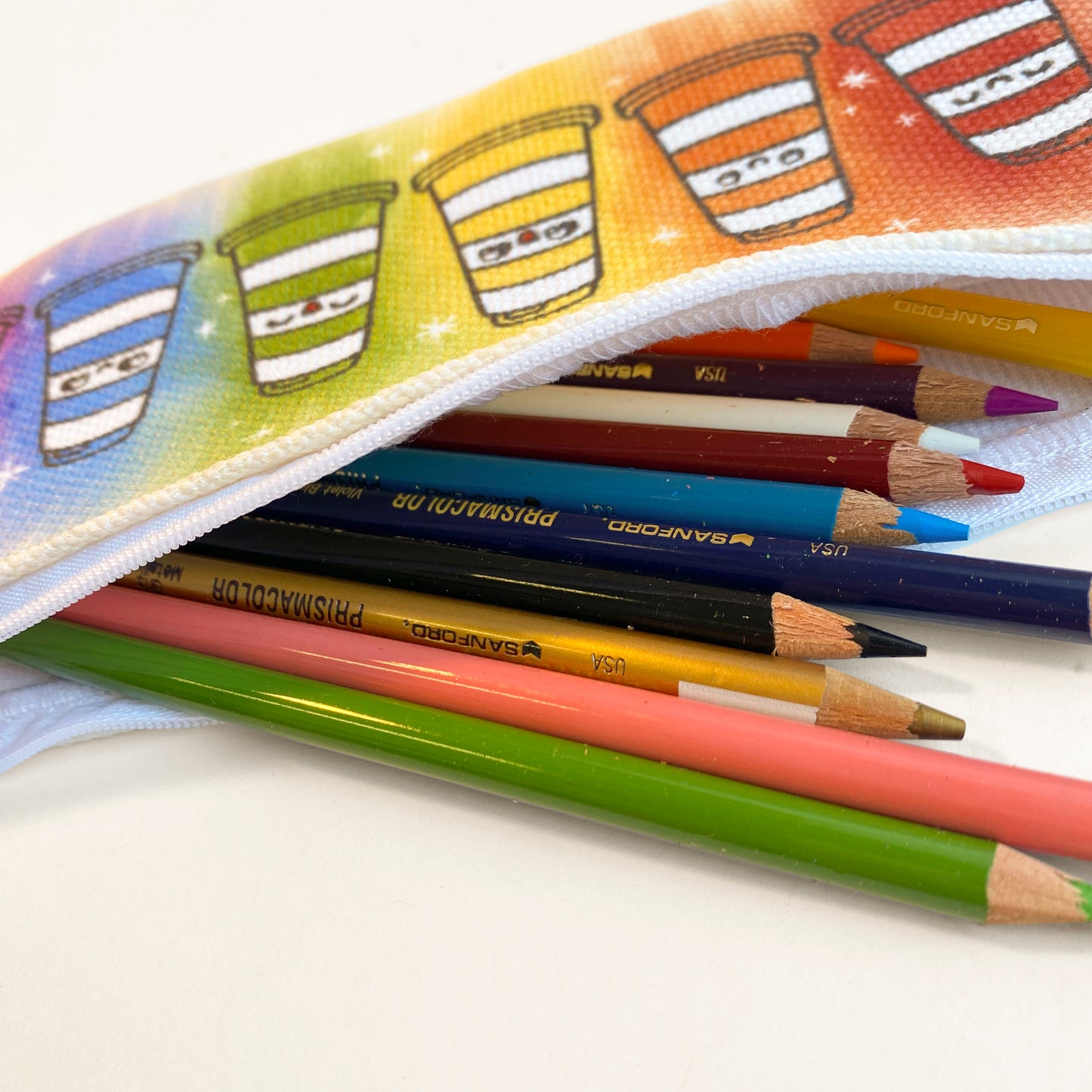 Rainbow Ponto Pencil Case