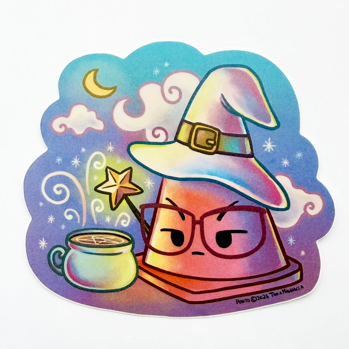 Coffee Wizard Gerald Sticker – Ponto Boutique