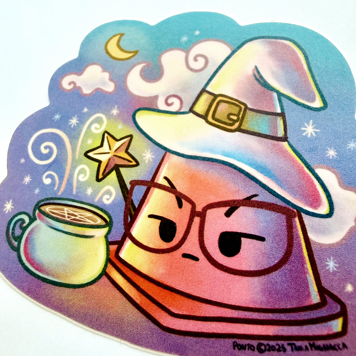 Gerald Sticker Coffee Wizard Gerald Sticker – Ponto Boutique
