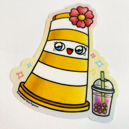 Kiko Bubble Tea Sticker