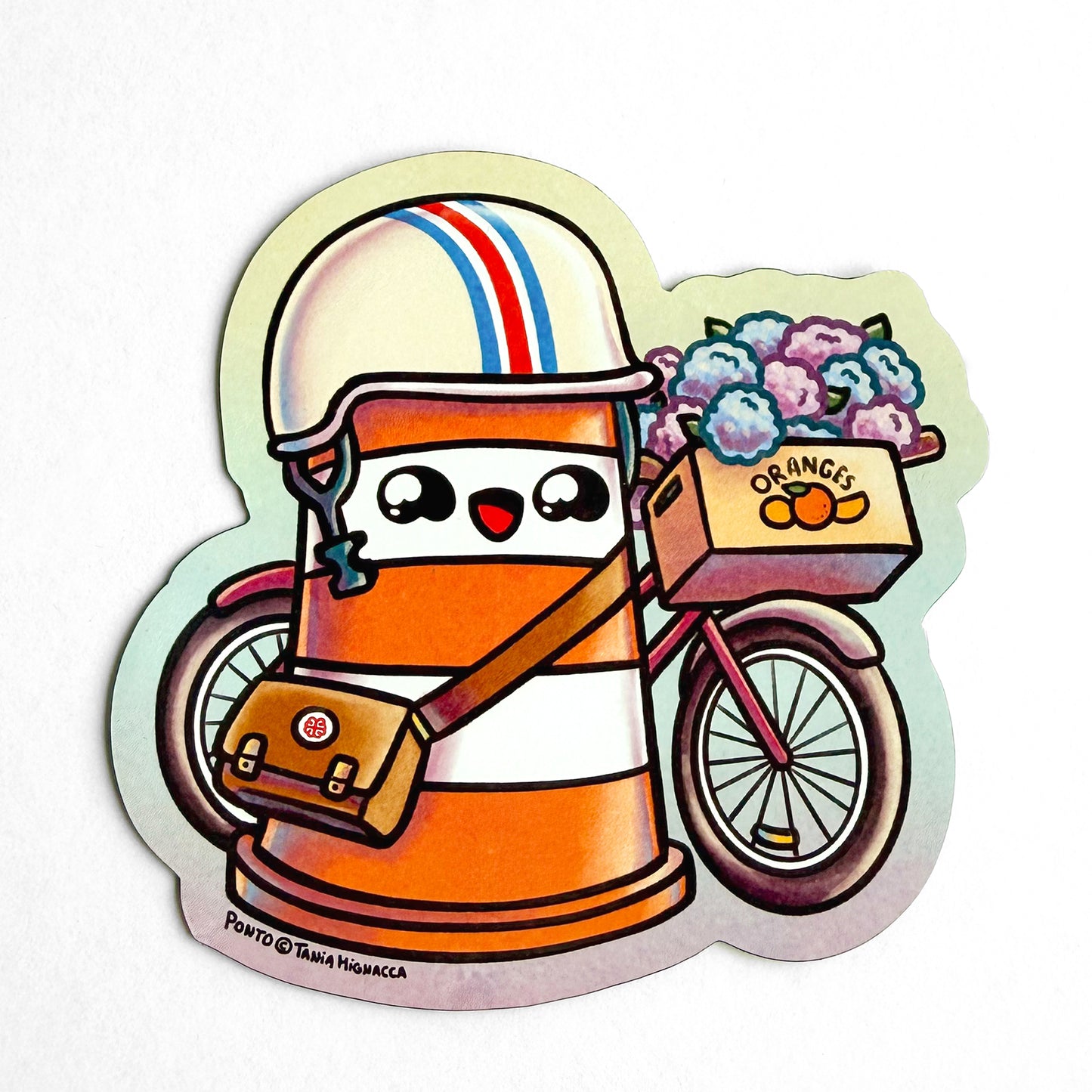 Retro Bike Ponto Magnet