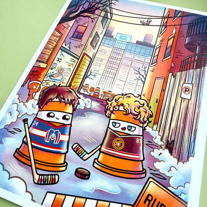 Ponto x Hollanov 9x12 Print