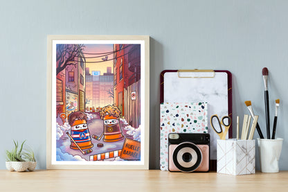 Ponto x Hollanov 9x12 Print