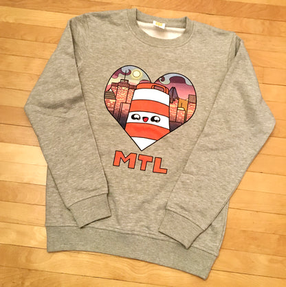 Sweatshirt Ponto loves Montreal
