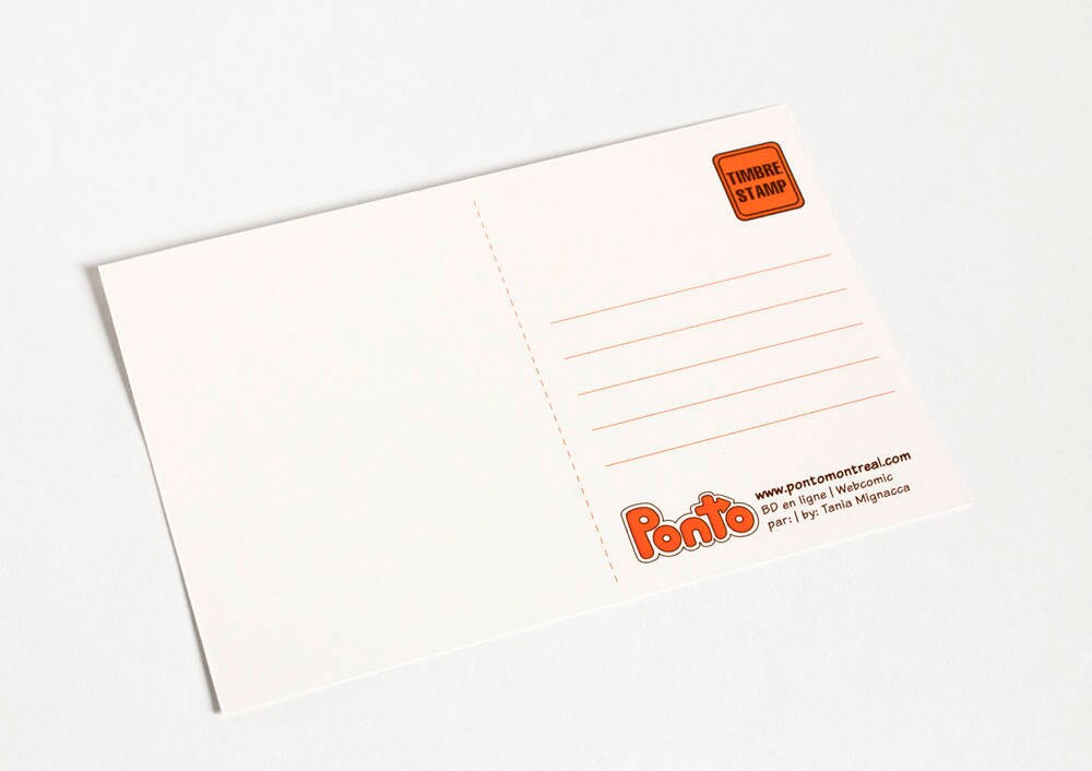 Carte postale Orange Julep