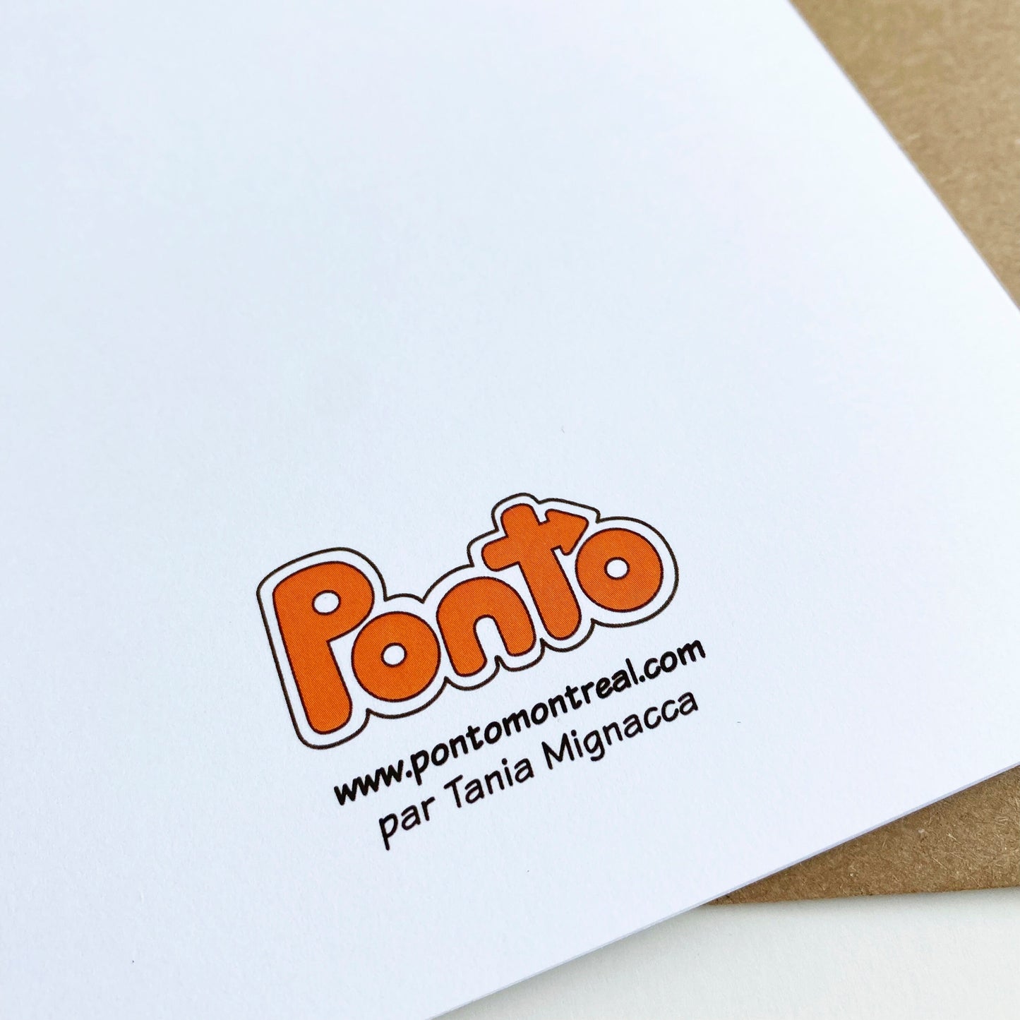 Greeting card Santa Ponto